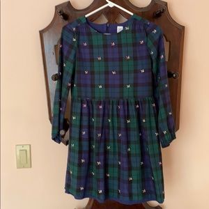 Sarah Jessica Parker for Gap plaid dress